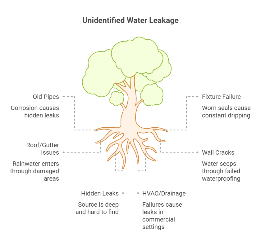 Common Causes of Water Leakage
