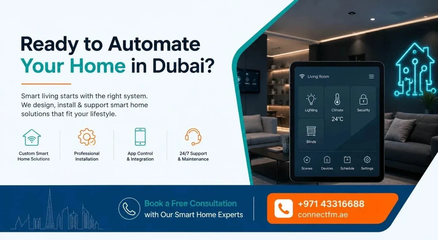 smart home automation in Dubai
